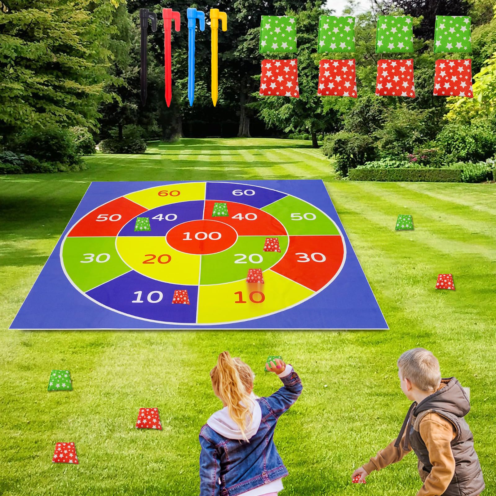 Safe Throwing Game - Indoor & Outdoor Fun for Kids 3+ and Adults, Perfect for Boys and Girls Gifts on Birthdays, Halloween, Christmas