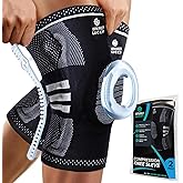 Knee Brace for Comprehensive Pain Relief and Support – Includes Patella Gel Pad and Side Stabilizers – Ideal for Meniscus Tears, Arthritis, Joint Pain, ACL, PCL, MCL, Runners, and Workouts (X-Large)
