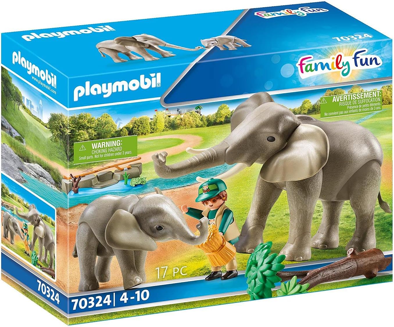 Amazon.com: Playmobil Elephant Habitat 