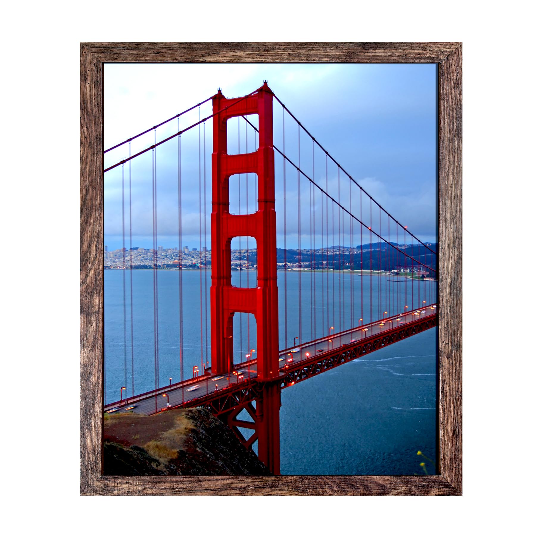 Photo 1 of **Damaged Frame Cover**BESCRCL 16x20 Frames, Picture Frames for Wall, Single, Brown