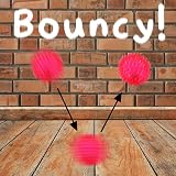 D.A.Y. Republic 6 Spiky LED Flashing Bouncy Balls 6.5cm Squishy Stress Relief view 6