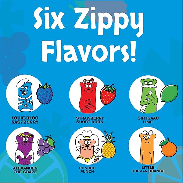 OTTER POPS FREEZER BARS, 100% FRUIT JUICE ICE POPS, ORIGINAL FLAVORS (80CT – 2OZ BARS)