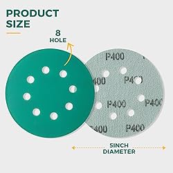 S SATC 5 Inch Sanding Disc 8 Holes Orbital