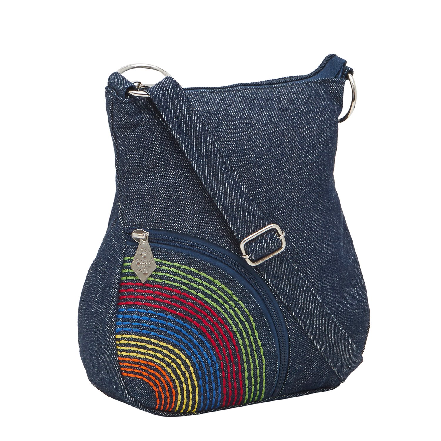 pick pocket girls sling bag (blue) (sldenpock300)