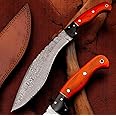 Poshland RG-0921 Handmade Damascus Steel Hunting Kukri Knife - Great Piece of Art