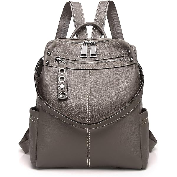 Amazon.com: LaGaksta Stella Convertible Leather Backpack  display picture 1