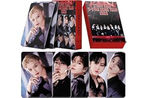 PYAJUU Stray Kids Photocards Stray Kids 2023 Photocards 55pcs Kpop Stray Kids 5-Star Dome Tour 2023 Lomo Cards Stray Kids Merch Gift for Fans Daughter