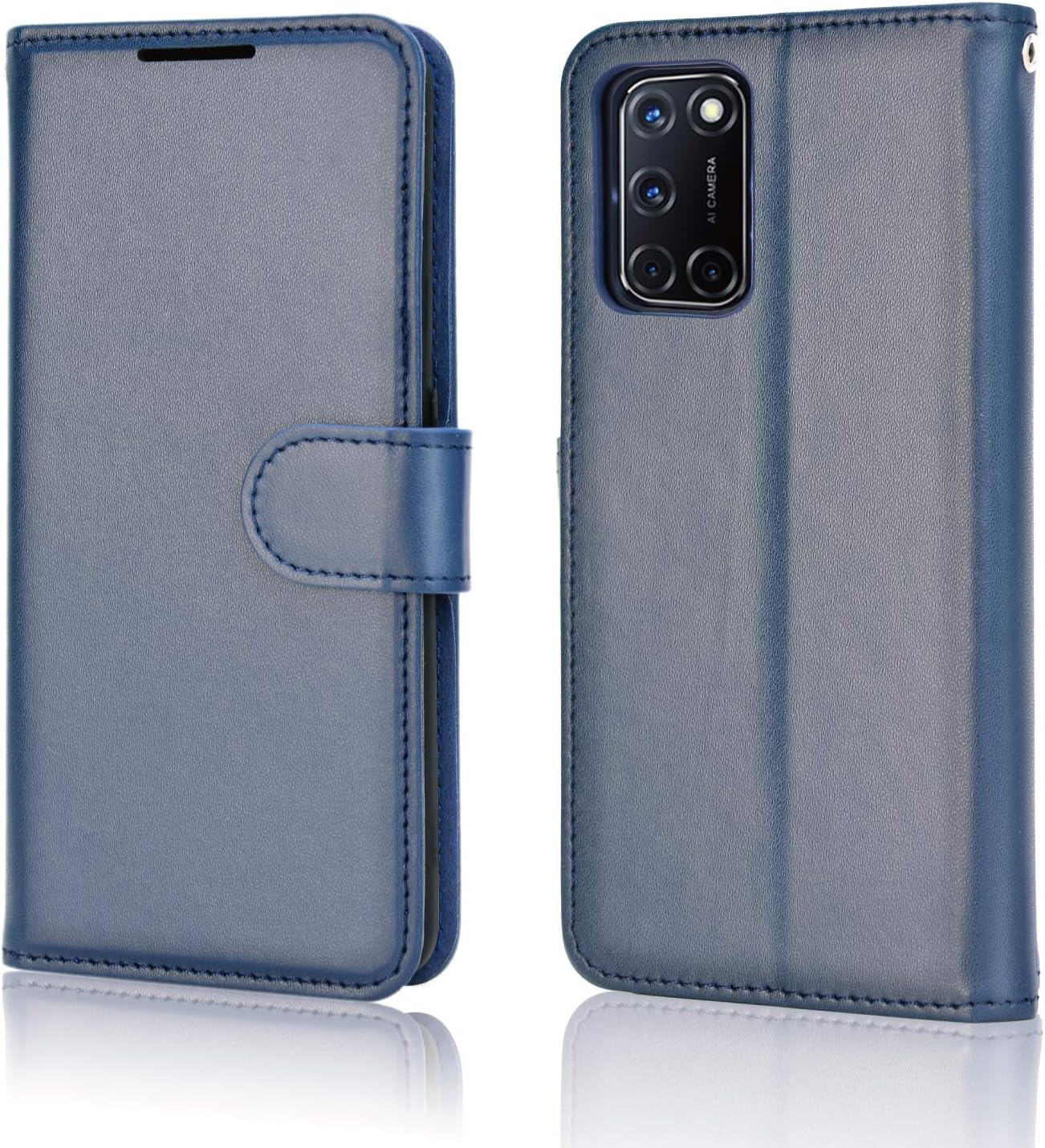 TECHGEAR Leather Wallet Case for Oppo A72 / A52 / A92, Flip Protective Case Cover with Wallet Card Holder - Image 3