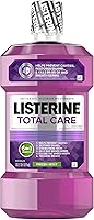Listerine Total Care Anticavity Mouthwash, 6 Benefit Fluoride Mouthwash for Bad Breath and Enamel Strength, Fresh Mint...