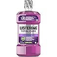 Listerine Total Care Anticavity Mouthwash, 6 Benefit Fluoride Mouthwash for Bad Breath and Enamel Strength, Fresh Mint Flavor