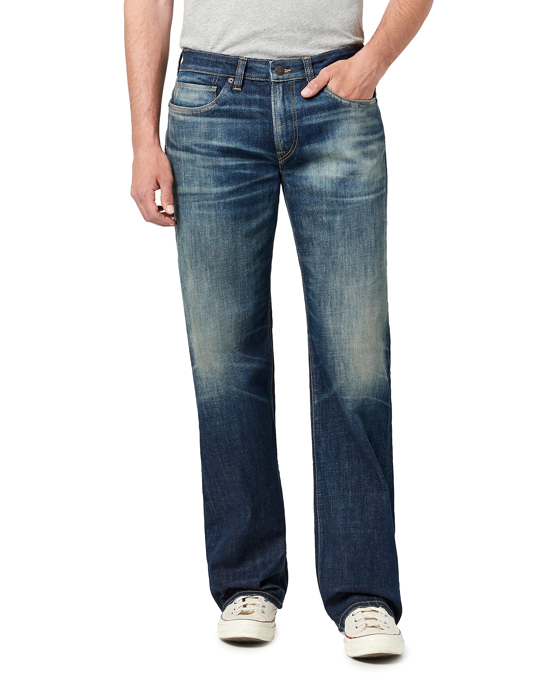 Buffalo David Bitton Men’s Loose Fit Matt, Indigo 2, 36 x 30