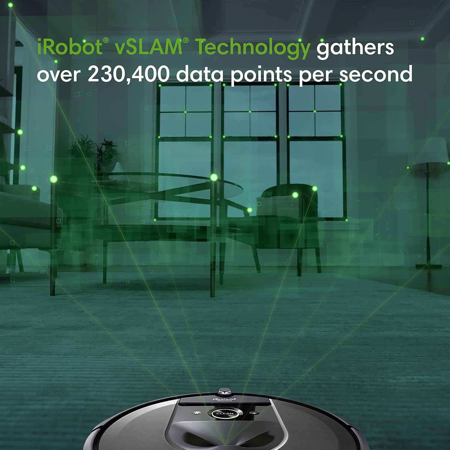 iRobot Roomba i7+ (7550) Robot Vacuum with Automatic Dirt Disposal-Empties Itself, Wi-Fi Connected, Smart Mapping, Works with Alexa, Ideal for Pet Hair, Carpets, Hard Floors, Black -
