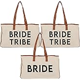 Funky Junque Large Canvas Beach Tote Bag for Women – 100% Cotton with Leather Straps, Ideal for Pool Days & Vacations