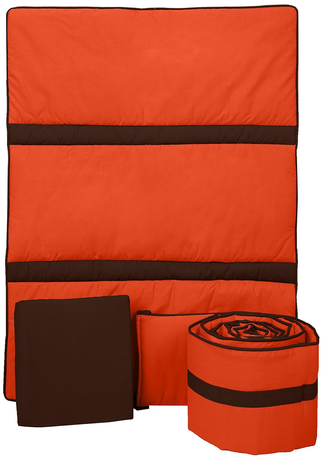 solid blue crib bedding set