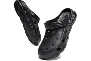 Bravover Mens Womens Garden Clogs Water Shoes Unisex-Adult Non-Slip Outdoor Beach Sandals Lightweight Comfortable Casual Slip