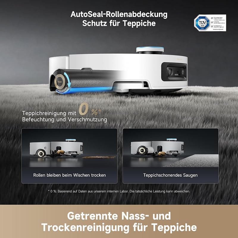 Aqua10 Ultra Roller Complete Saugroboter mit AquaRoll-Wischmopp