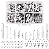 Beadthoven All 6 Size Slide On End Clasps with
