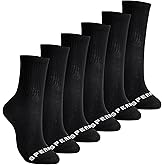 Sperry Women’s 6-Pack Mini Crew Socks – Soft & Breathable Short Crew Socks, High Quarter Socks for All-Day Comfort