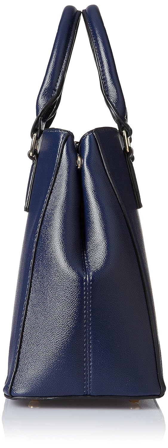 cathy london synthetic leather women's handbag - blue (cathy-156)