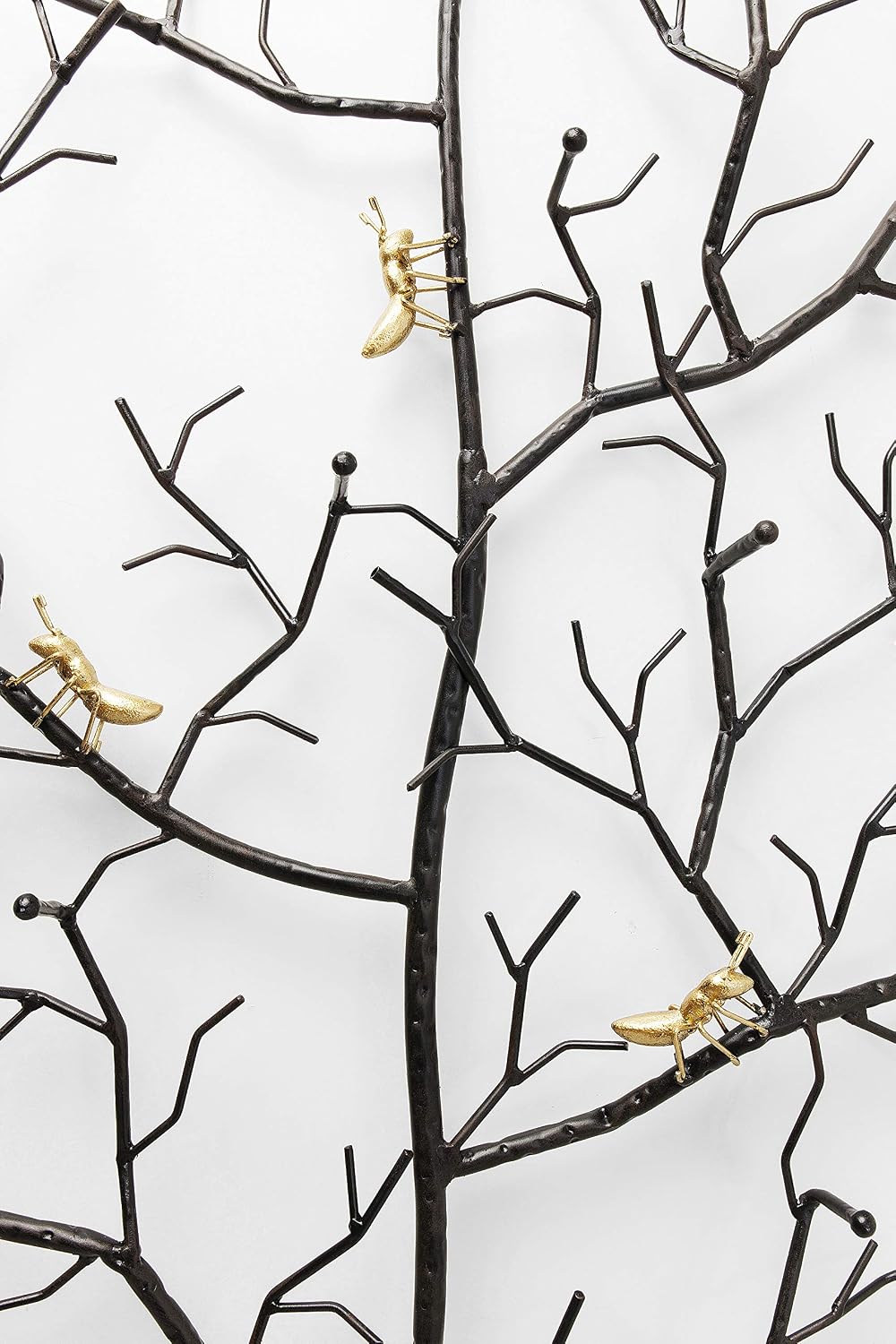 Kare Design Coat Rack Ants On A Tree Big, Gold, Black, steel powder-coated, ant figures design - Image 5