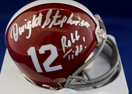 Amazoncom Autographed Dwight Stephenson University Of