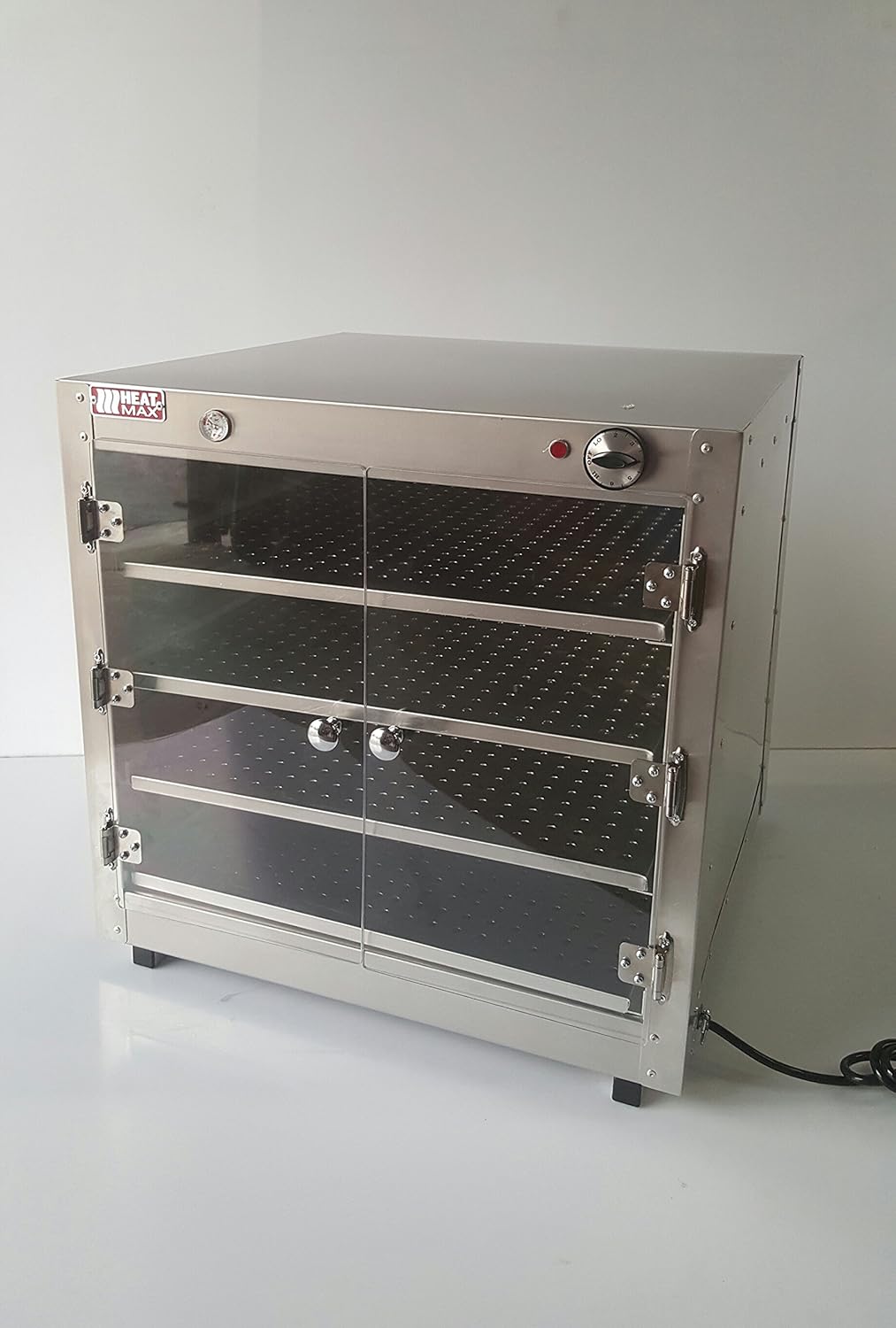HeatMax 24x24x24 Commercial Hot Box Food Warmer with Acrylic Doors
