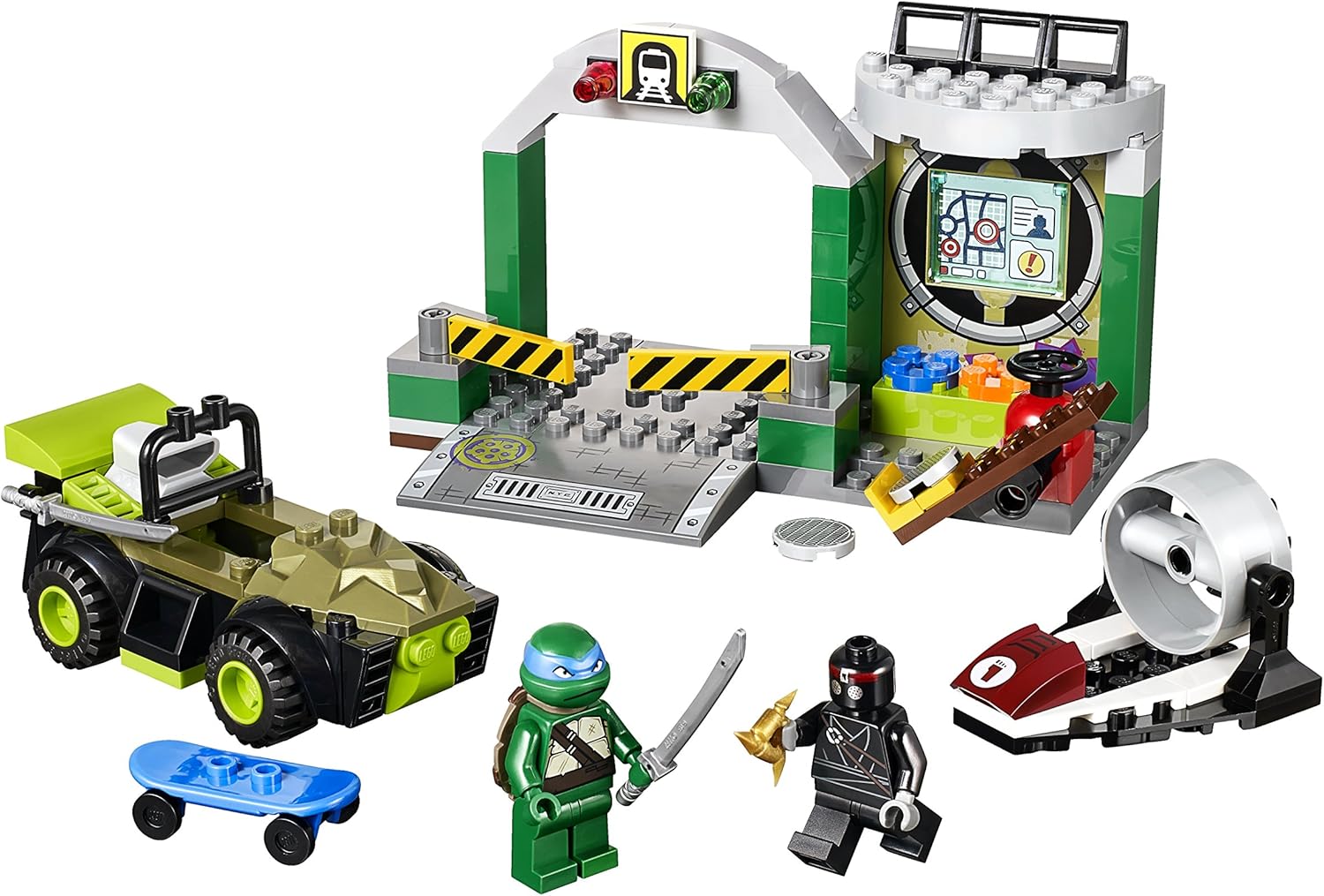 lego tmnt lair