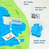 Imagimake Mapology United Kingdom Jigsaw Puzzle for Kids Flags Capitals view 4
