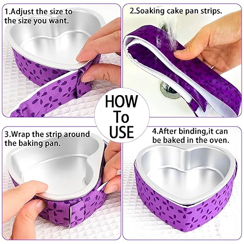 Baking Tray Cake Pan Belt PME Level Baking Belt For Inch High Pans