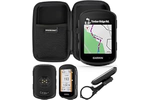 CERTIFIED BRANDS Garmin Edge 540 Compact GPS Cycling Handheld Computer with Naviation and Signature Series Hard Case