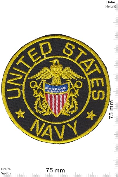 Patch - United States Navy - Military - U.S. Army - Air Force -Tactical - Arme - Bundeswehr - Militär - Patches - Aufnäher Em