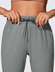 CRZ YOGA 4-Way Stretch Workout Joggers for Women