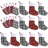 CCINEE 24pcs Christmas Mini Stockings, 9