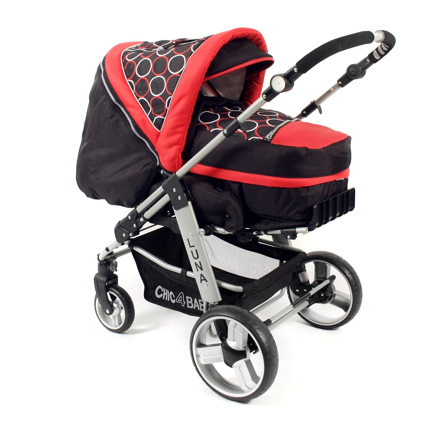CHIC 4 Baby 140 44 nevera cochecito Luna Orbit con cómoda 3 en 1 ...