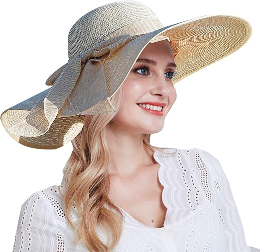 large straw hats for women