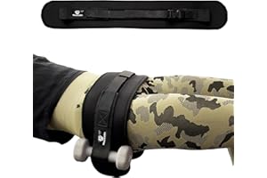 WOOTMIN Hip Thrust Belt - Fully Upgraded for Dumbbells With Wider and Longer Anti-Slip Pads - More Comfortable for Home Gym