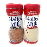 Nestle Carnation Powdered Malted Milk Variety Set - Chocolate &amp; Original - 1 of each flavor