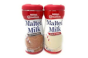 Nestle Carnation Powdered Malted Milk Variety Set - Chocolate & Original - 1 of each flavor