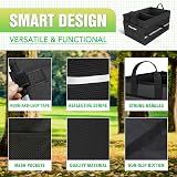 K KNODEL Car Boot Organiser Small Black Storage Box and Bag view 3