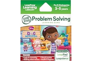 LEAP FROG LeapFrog Disney Doc McStuffins Learning Game (for LeapFrog Epic, LeapPad Platinum, LeapPad Ultra, LeapPad1, LeapPad2, LeapPad3, Leapster Explorer, LeapsterGS Explorer)