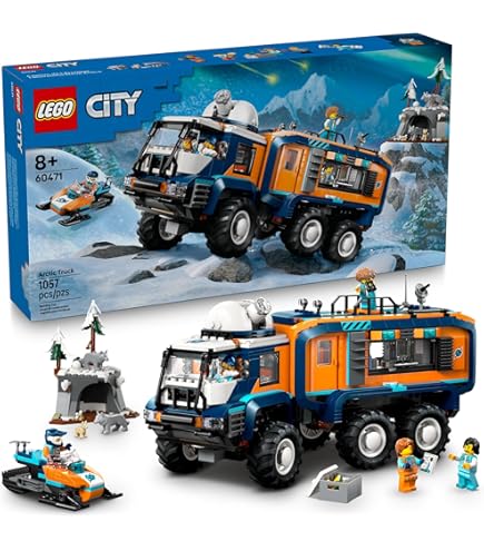 Amazon.com: LEGO City ice Breaker Ship 60062 : Toys & Games