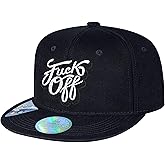 Love To Baseball Cap - Classic Black Snapback Hat with Flat Brim, Adjustable Unisex Hip Hop Style