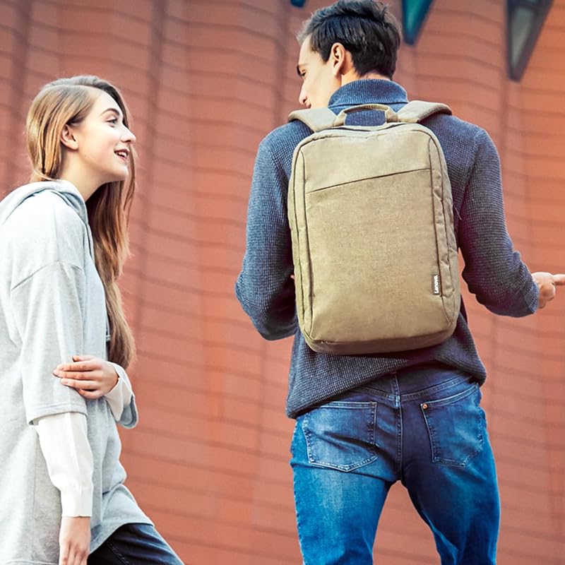 Mala casual T210 de 16", Mala fina com alça de ombro, Tecido Resistente à Chuva, Bolsos Organizados para Acessórios e Documentos – Verde