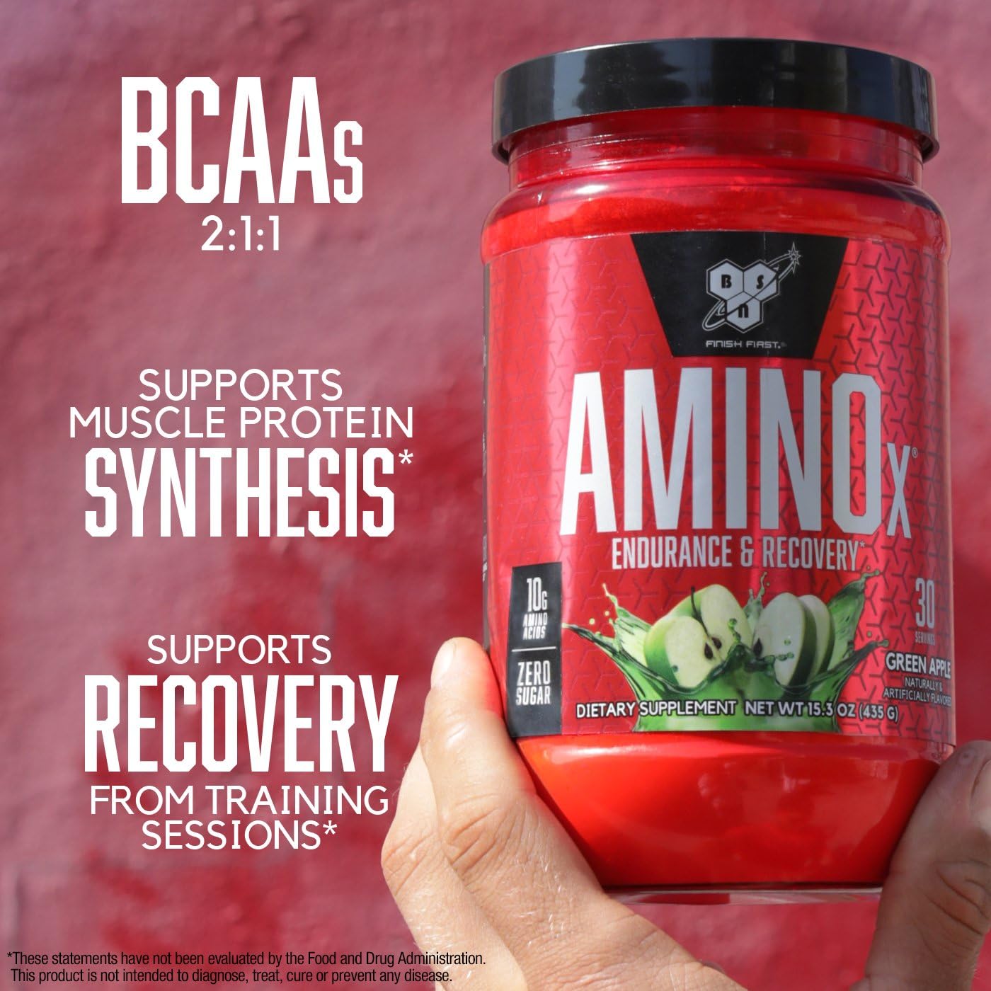BSN Amino X Muscle Recovery & Endurance Powder with BCAAs, 10 Grams of Amino Acids, Keto Friendly, Caffeine Free, Flavor: Grape, 30 Servings (Packaging May Vary): Health & Personal Care