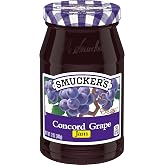 Smucker's Concord Grape Jam, 12 Ounces (Pack of 6)