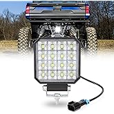 OPP ULITE Ranger Backup Light 4inch, 20W Flood Beam Plug N Play Reverse Lights Rear Led Driving Work Light Kit for 2018-2024 