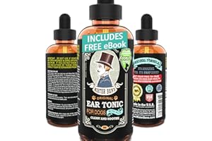 MISTER BEN'S Original Dog Ear Cleaner - Natural, Effective Dog Ear Infection Treatment & Cleanser (Tonic)