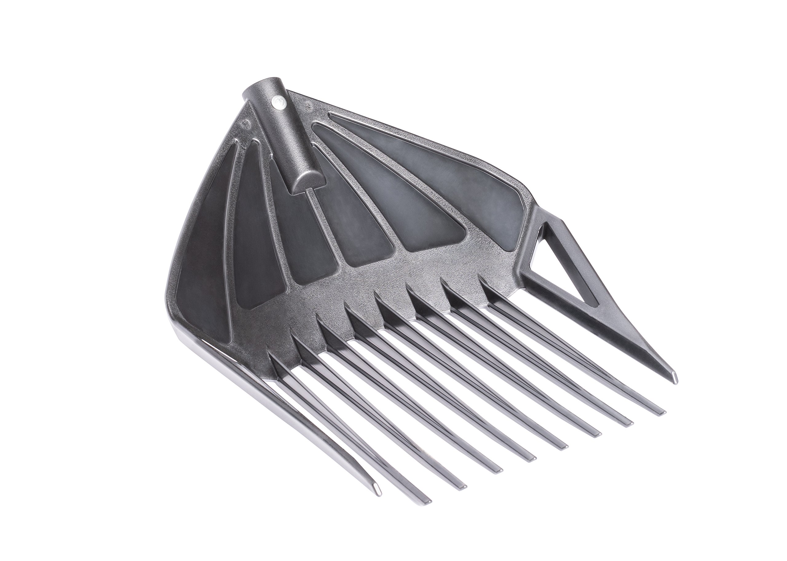 UPP 3-in-1 Fork Shovel | Multifunctional Garden Tool |Rake, Shovel, Pitch Fork, Weed Puller and many more | Rake Up Leaves, Shovel Soil and Fork Up Hay [Small, Without Handle]