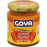 Goya Aj&iacute; Mirasol Paste, Mild Medium Chili Paste for Sauces, Yellow, 7.5 oz | Dried Yellow Hot Pepper Paste for Latin Cooking, Mild-Medium Chili Paste for Sauces, Soups, Stews &amp; Marinades, Wholesome