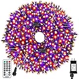 MZD8391 Orange Purple Halloween Lights Outdoor